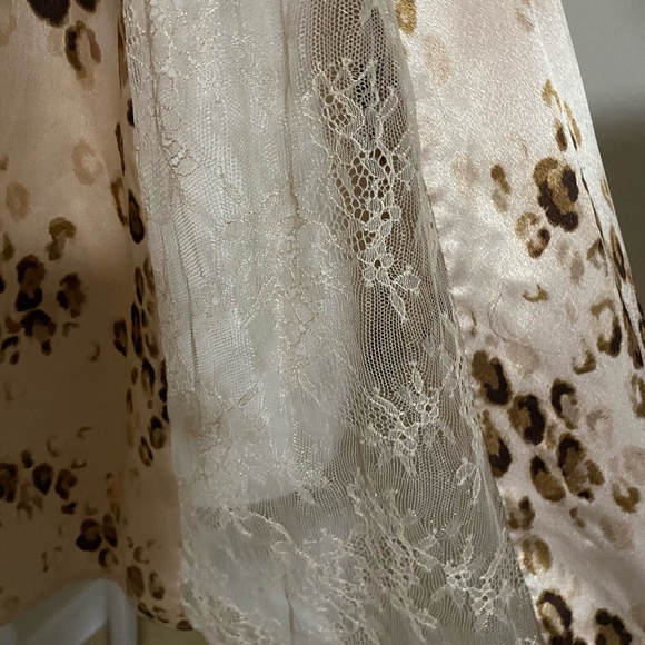 Victoria Secret Leopard Print Lace Dainty Feminine Babydoll Camisole Sz-S - Picture 5 of 16